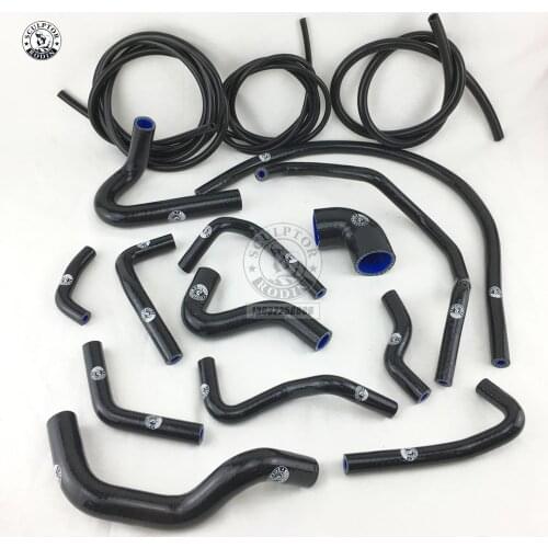 Silicone Radiator Hose For Mazda Mx5 MK1 1.6 1989-1998 + Vacuum HOSE KIT (16PCS) red/blue/black