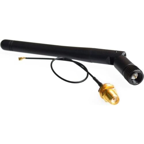 2.4G antenna folded Bluetooth wifi module ESP8266 serial WIFI wireless transceiver module MT7681 3DBI gain antenna