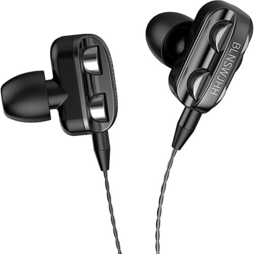 3.5mm In-Ear Stereo Earphone Headset W/Built-In Mic Universal Christmas Gift