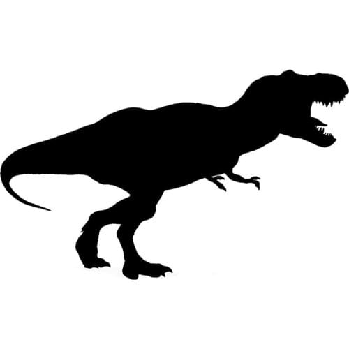 15*5cm Car Stickers Car Window Truck Outdoor Dinosaur Cool The Most Powerful Dinosaur Vinyl Car Wrap Decals