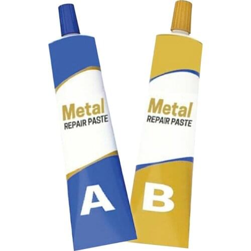 20/50/100g Hot Industrial Repair Paste Glue Heat Resistance Cold Weld Metal Repair Paste A&B Adhesive Gel