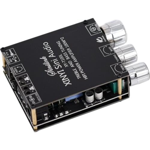 Mini Bluetooth 5.0 100W Digital Power Amplifier Board Speaker Stereo Home Music Wireless Module Audio