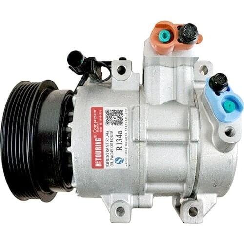 For Air conditioning compressor KIA FORTE FORTE5 KOUP 2010 2011 2012 2013 977011M130 97701-1M130 9D0610175 9D061-0175 CO11090C