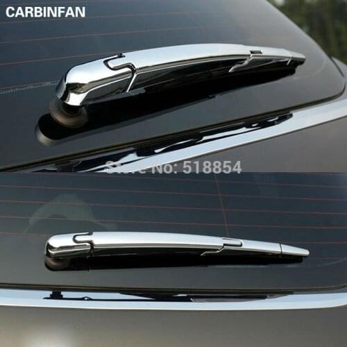 For peugeot 3008 2014 ABS Chrome trim rear wiper cover special for Peugeot Accessories 4pcs/Set