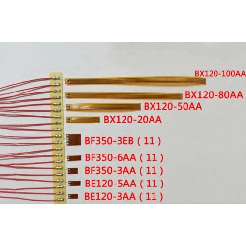 5pcs 120ohm 350ohm 1000ohm 15CM/30CM reinforced concrete strain gauge for used steel bars 3AA 5AA 20AA 50AA 100 80AA Strainmeter