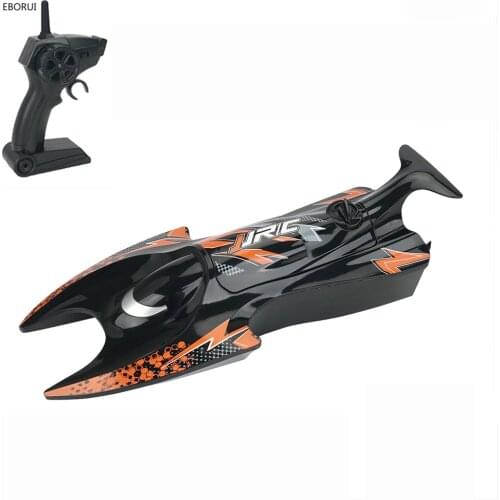 JJRC S6 RC Boat 1:47 2.4Ghz Waterproof Remote Control Speed Motors 15 km/h Simulate Lobster Electric Boat Gift Toy RTR --20mins