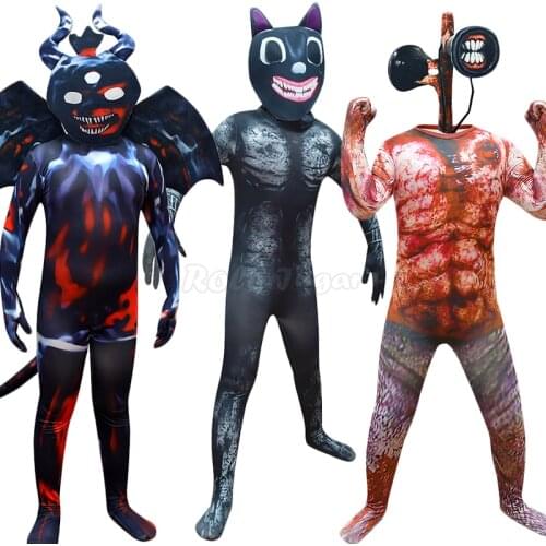 Crazy Chase Game BANANA EATER Jumpsuit Cosplay Costume Kids Boys Girls Halloween Carnival Party Role Play C58M215