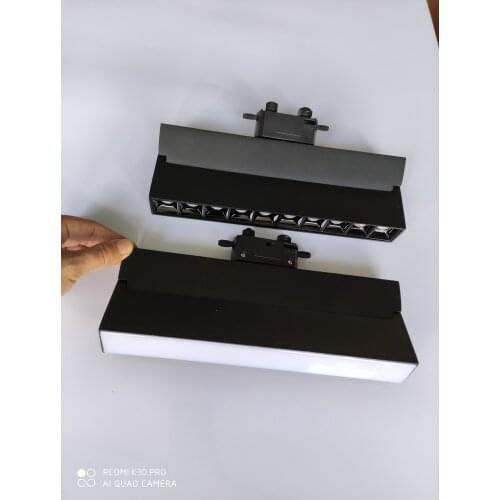 Frosted Cover / Clear Cover 20W LED Track Spotlight Rail Ceiling Lamps LED track Light AC110V 220V AC85-265V Indoor Lighting