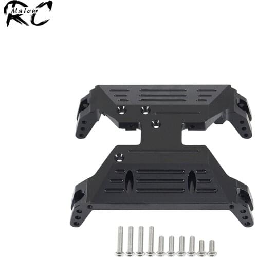 Metal Chassis Skid Plate Dig Transmission Mount Base for Axial Capra 1.9 Unlimited Trail Buggy 1/10 RTR AXI03004 Upgrade Part