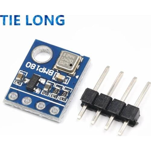 TIELONG GY-68 BMP180 GY68 Digital Barometric Pressure Sensor Board Module compatible with BMP085 For Arduino