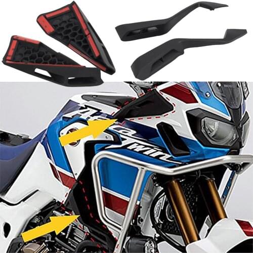 New CRF 1000 L Motorcycle Upper and Lower Wind Deflector 2018 2019 2020 For Honda CRF1000L Africa Twin Adventure Sports 5 orders