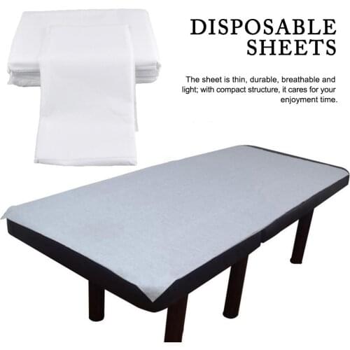 100PCS Disposable Massage Table Sheet Spa Bed Sheets Waterproof Thick Bed Cover For Beauty Salon Massage Beds Home Couch Cover