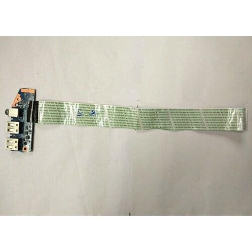 WZSM Wholesale New USB Board for HP ProBook 455 450 G2 Audio Board With Cable LS-B183P 455MME32L