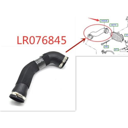 Intercooler Hose for Discovery 4 2010- Range Rover 2010- Range Rover Sport 2010-2013 engine hose auto high quality part LR076845