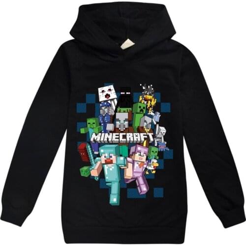 Video Game Hoodies Baby Boy Clothes Fashion Graphic Anime Streetwear Cartoon Sweatshirt Harajuku Hip Hop Hoodie girls outfits