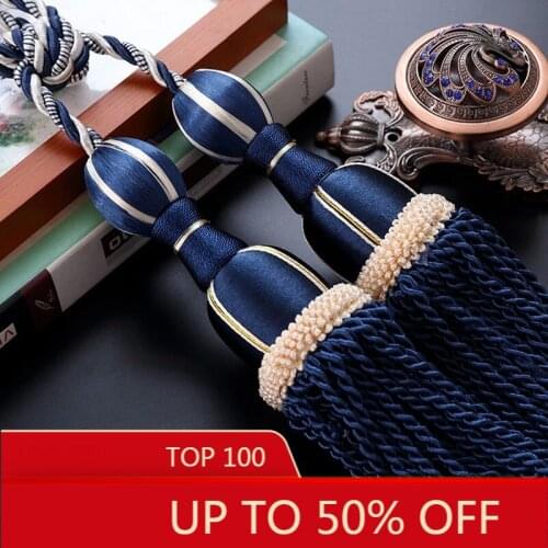 Orchid Ball Curtain Bandage Hanging Ball Tassel Hanging Ball Accessories Wholesale Accessories Curtain Decoration Double Ball