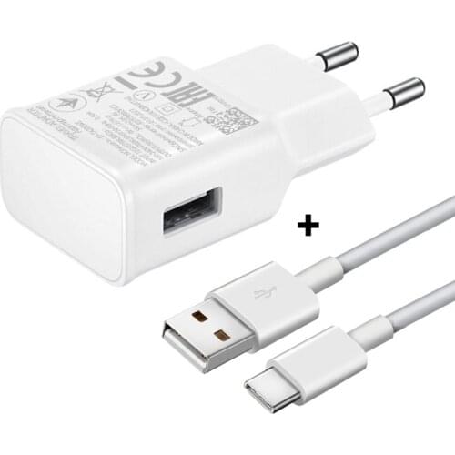 For Samsung Fast Charger Type C Note 20 10 9 8 A50 A70 A51 A71 A52 A72 A12 A32 A42 S21 S20 S10 S9 S8 Travel Adapter USB C Cable