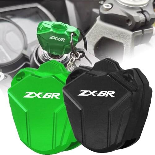 ZX6R LOGO FOR Kawasaki NINJA ZX-6R ZX636 ZX 6R 636 2011 2012 2013 2014 2015 2016 Motorcycle CNC Accessories Key Case Cover Shell
