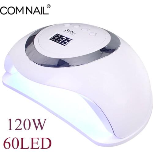 120W High Power Nail Lamp Curing All Kinds of Gels Soak Off UV LED Salon Use Nail Dryer 42 LEDs Fast Drying Nail Art Equipment