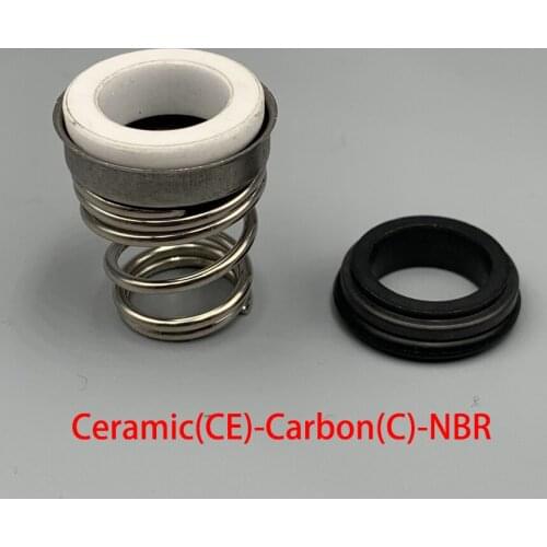 155-10 155-11 155-12 155-13 155-14 155-15 155-16 Ceramic Carbon NBR Water Pump Single Coil Spring Bellows Shaft Mechanical Seal