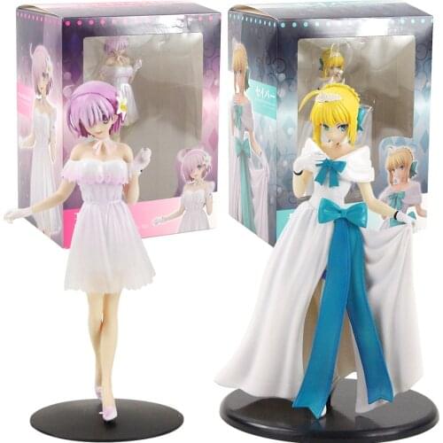 22-23cm Mashu Kyrielight Altria Pendragon Heroic Spirit Formal Dress Ver. PVC Action Figure Toys Doll