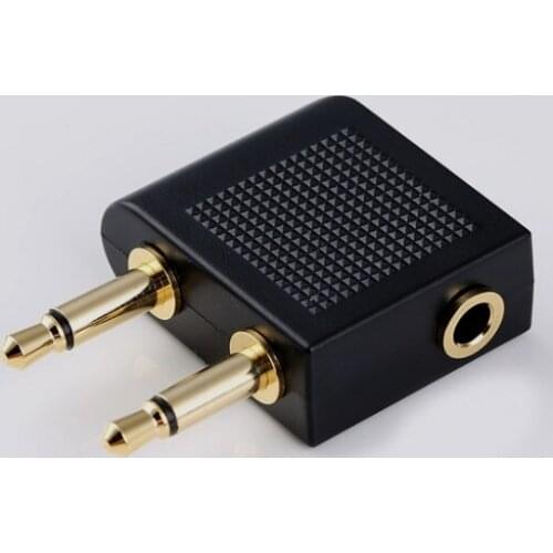 2x3.5mm Mono Plug to 3.5mm Stereo Jack Adapter,300pcs/lot