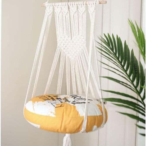 Large Macrame Cat Hammock Macrame Hanging Swing Cat Dog Bed Basket Home Pet Cat Accessories Dog Cats House Puppy Bed Gift