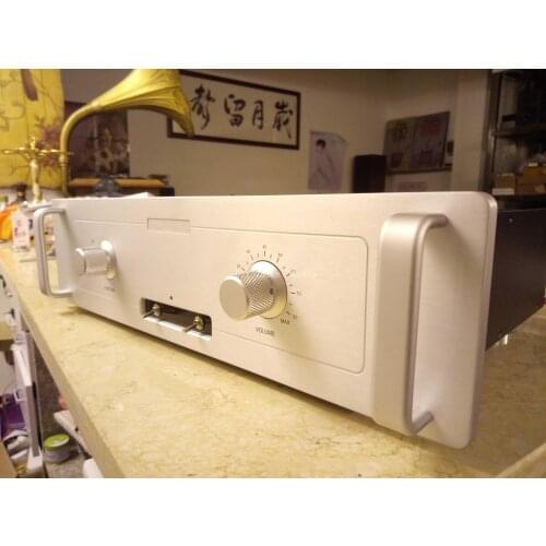 Big space preamplifier ARC balance tube amp chassis Aluminum panel iron body DIY amp box