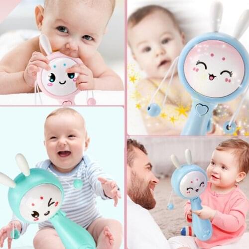 Newborn Baby Toys Cartoon Animal Baby Plush Rattle Mobile Bell Toy Infant Toddler Early Educational111