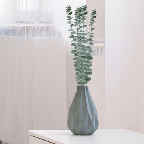 Simulation Leaves Bouquet 12PCS Home Decoration Artificial Plant Easy To Arrange 12pcs Wedding Accessories Greenery Eucalyptus