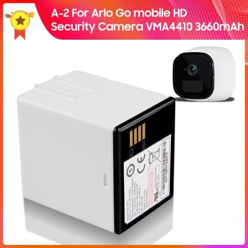 Authentic Battery A-2 For Arlo Go mobile HD Security Camera VMA4410 26.35Wh 3660mAh Replacement battery 8.4V +tools