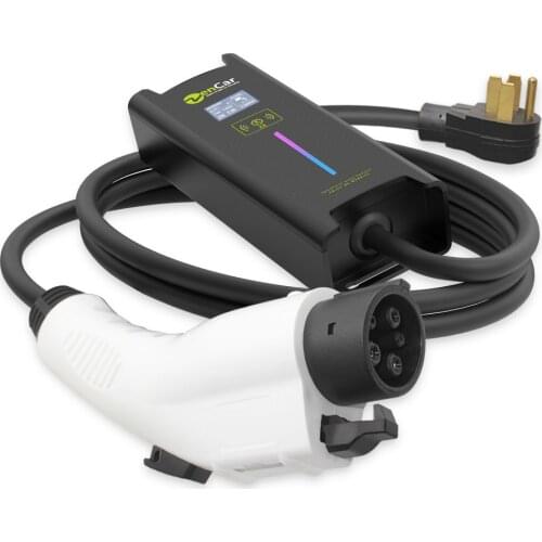 ZENCAR 40A 9.2KW Quick Home EV Charger Type 1 Portable EV Charger NEMA 14-50 Plug