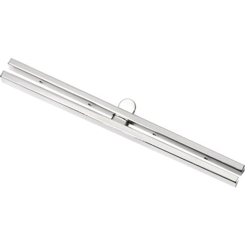 1pc Purse Wallet Frame Bar Edge Strip Clasp 11.5cm 19cm Metal Replacement Accessories