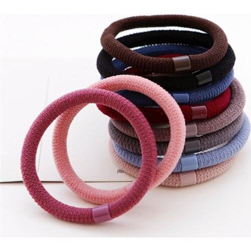 10pcs/lot 2017 New Elegant Elastics Hair Holders Hair Bands Gum Fashion Women Rubber Bands Girls Headwear Tie Hair Accessories