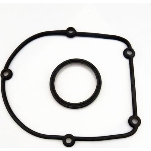 SCJYRXS Car Timing Chain Front Cover Gasket Sealing Pad For A3 A4 Q3 Q5 TT Passat CC Golf Bettle Eos Leon 06H103483C 06H103483F