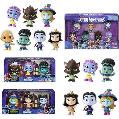 Super monsters surrounding vampires Super monsters 7 hand-made Super Monsters doll decoration models