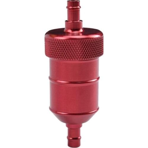 Universal Gas Fuel Filters Scooter Go Kart CNC Oil Filter For Motorcycle ATV Dirt Pit Bike Motocross Gasoline Cleaner