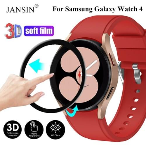 Screen Protector For Samsung Galaxy Watch 4 40mm 44mm/Galaxy Watch 4 Classic 42mm 46mm Waterproof 3D TPU Screen Protector Film