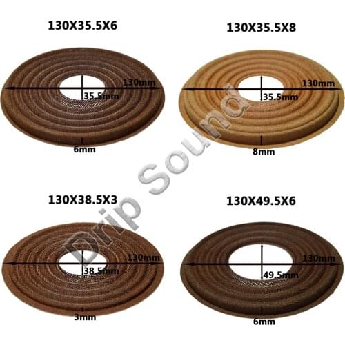 2pcs 130x35.5/130x38.5/130x49.5mm Elastic Wave Loudspeaker Subwoofer Woofer Bass Speaker Repair Spider Damper