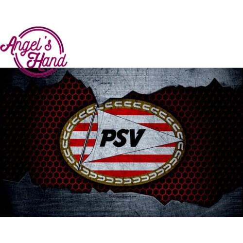 Diamond embroidery PSV Football badge full square round drill 5d diamond painting Cross Stitch Rhinestone mosaic home decoration