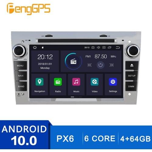 Android 10.0 Car Radio for Opel Vauxhall Astra H G J Vectra Antara GPS Navigation Touchscreen Multimedia Stereo Mirror Link DPS