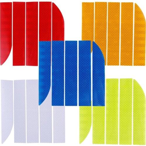 Car Reflector Sticker 3x90cm Body Exterior Trunk Decal Auto Reflective Tape Car Rear Stickers Exterior Accessories