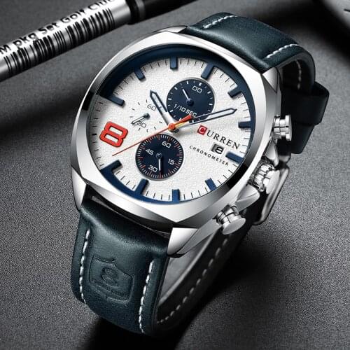 Relogio Curren Watches Man Luxury 2019 New Fashion Male Watch Waterproof Wristwatch Mens Military Watch Men Relogio Masculino