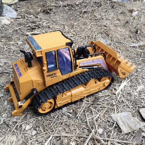 Electric Rc Truck Bulldozer Engineering Vehicles Model Remote Control Car Forklift Engineering Construction truck