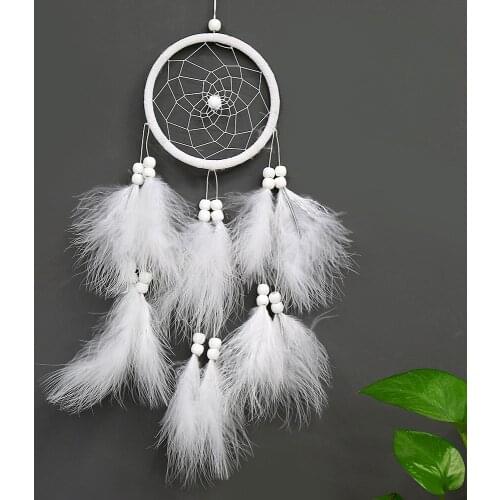 Hot White Dream Catcher Feather Jewelry Pendant Fashion Home Decor