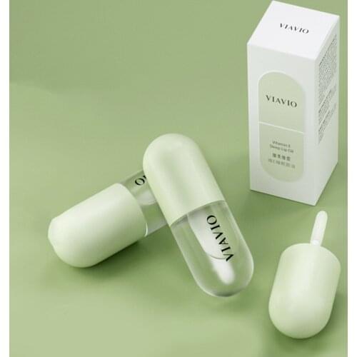 4ml Vitamin E Lips Plumper Repairing Reduce Lip Fine Lines Mask Long Lasting Moisturizer Care Sleep Lip Oil