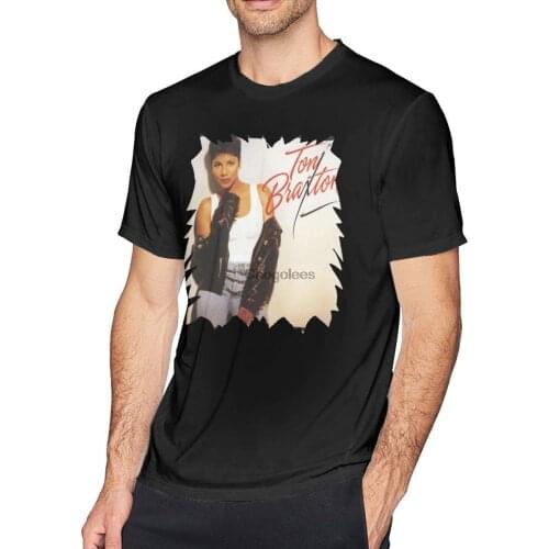 Toni Braxton Toni Braxton Mens Classic Ultra Cotton Adult Short Sleeve Shirt Black(1)