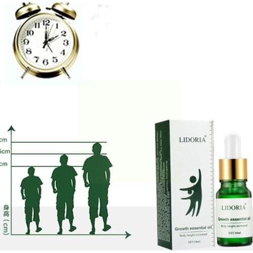 Natural Herbal Essential Oil Increase Bone Growth Height Oil Growing Foot Care Health Higher Increasing Fast Massage G6A0