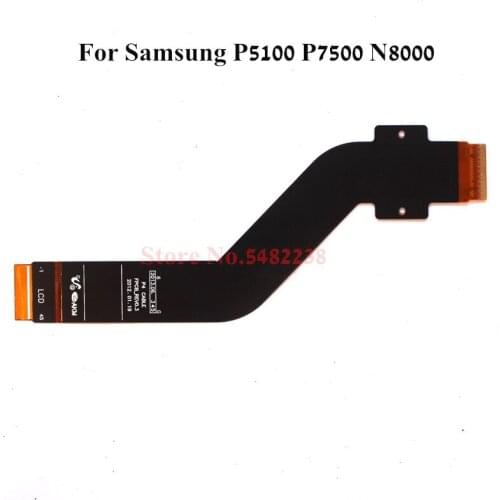 Original Motherboard Main Board Connector For Samsung P5100 P7500 N8000 LCD Mainboard connection Ribbon Replacement parts