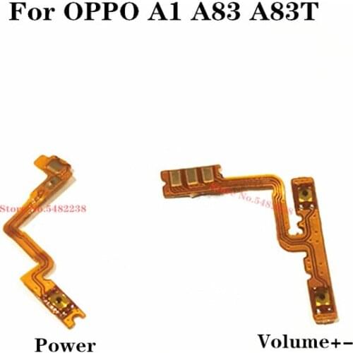 Original ON/OFF Volume Side Key Connector For OPPO A1 A83 A83T Audio +- Volume Power Button Flex Cable Replacement Parts
